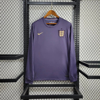 Maillot Angleterre UEFA Euro Extérieur Manches Longues 2024