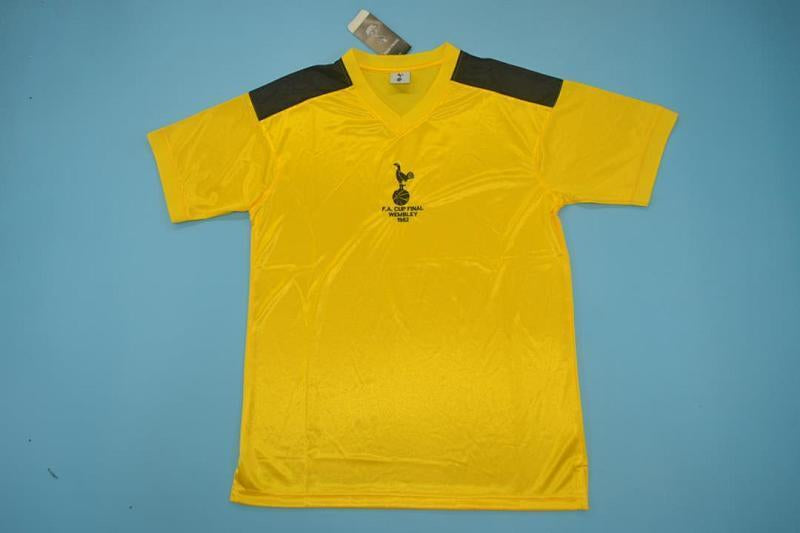 Maillot Tottenham Jaune Extérieur 82/83