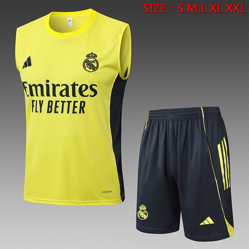 Débardeur Real Madrid Jaune 25/26