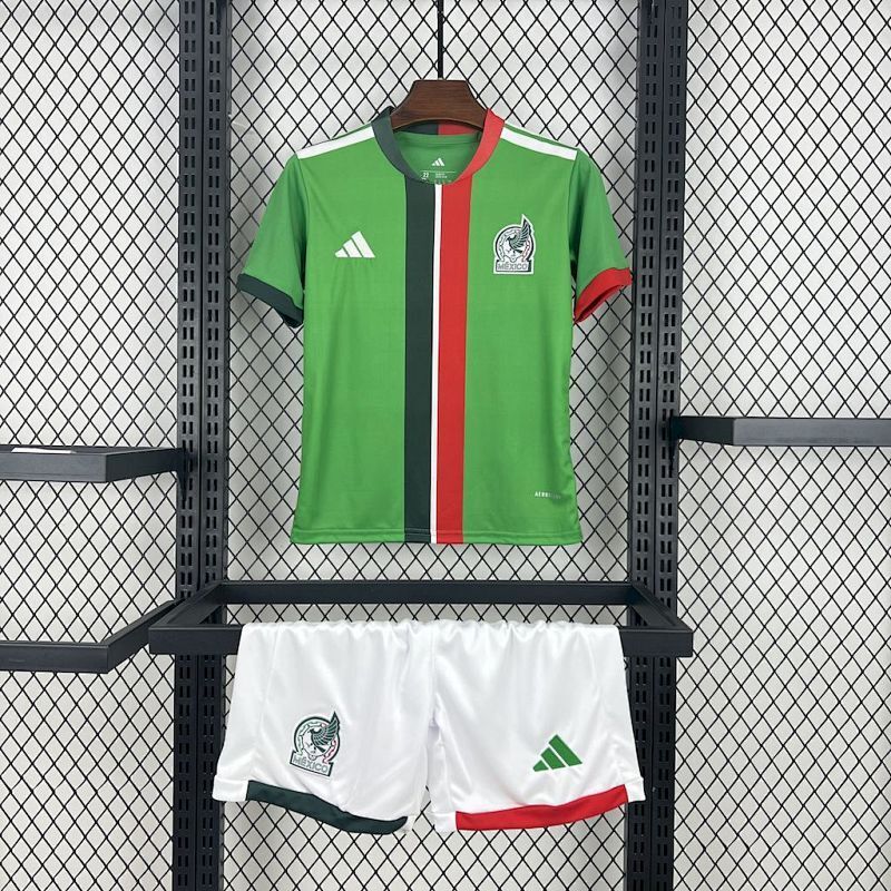 Maillot Mexique Domicile Enfant Coupe du Monde 2026