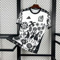 Maillot Mexique Noir Blanc Prématch 2026