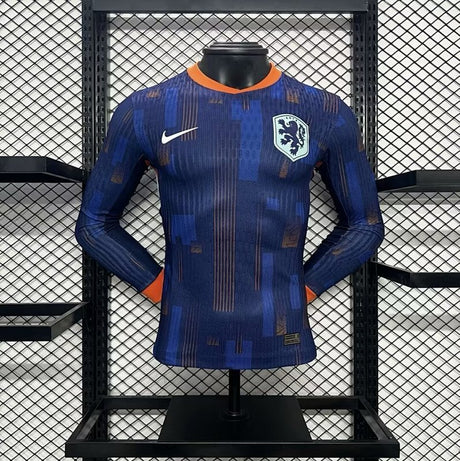 Maillot Pays-Bas Extérieur Manches Longues 2024