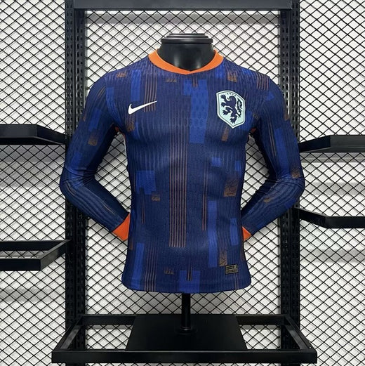 Maillot Pays-Bas Extérieur Manches Longues 2024