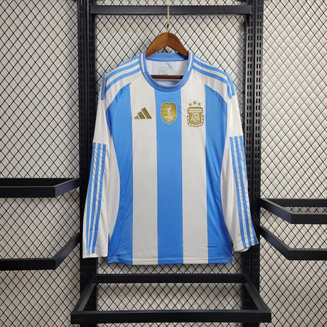 Maillot Argentine Domicile Manches Longues 2024