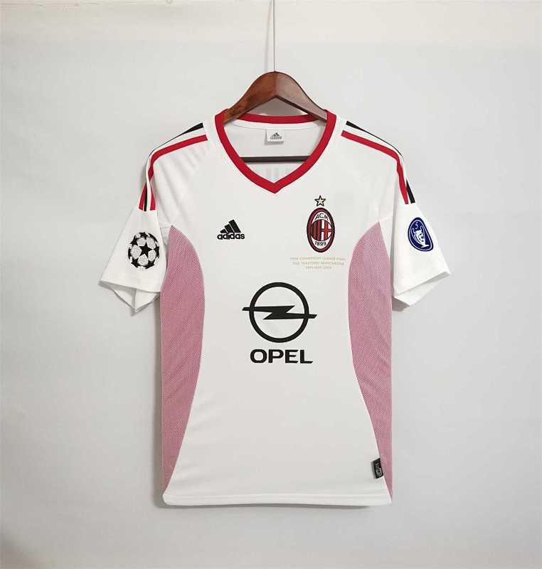 Maillot AC Milan Extérieur Rétro 2002/03