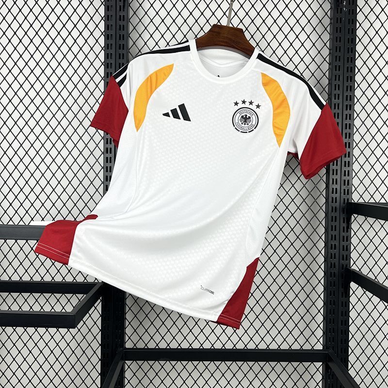 Maillot Allemagne Blanc Prématch 2026