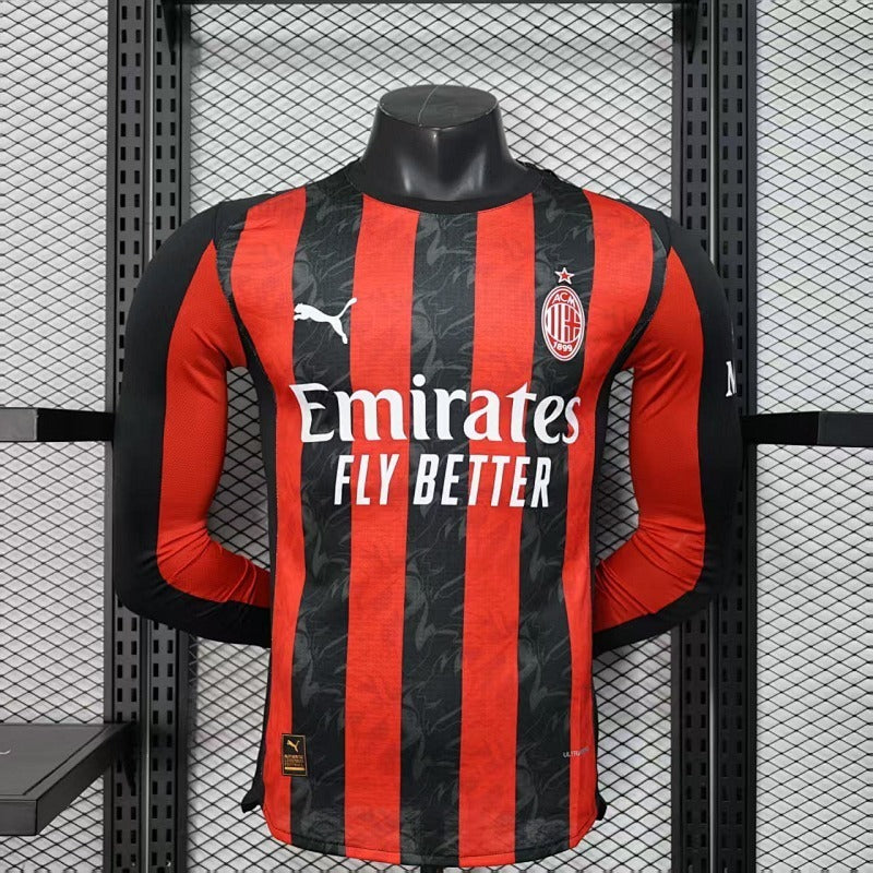 Maillot AC Milan Domicile Manches Longues 25/26