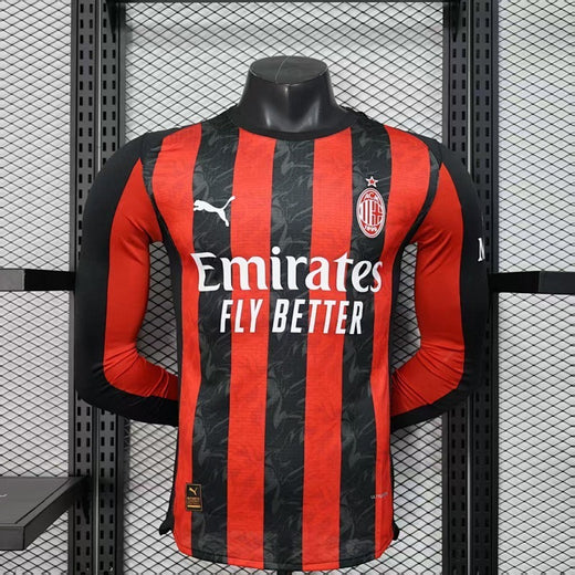 Maillot AC Milan Domicile Manches Longues 25/26