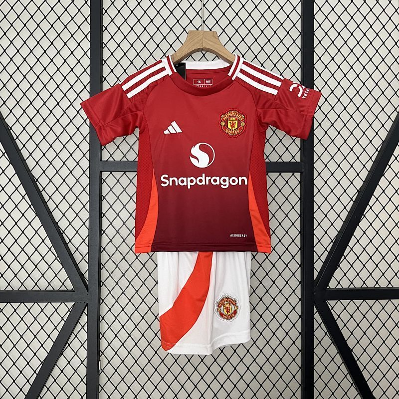 Ensemble Enfant Manchester United Domicile 24/25