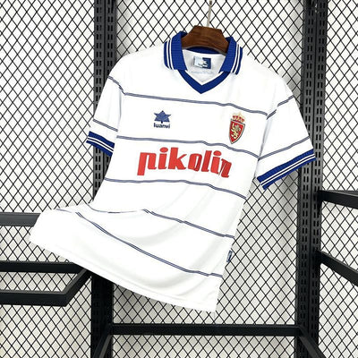 Real Saragosse Home Retro Jersey 2000/01