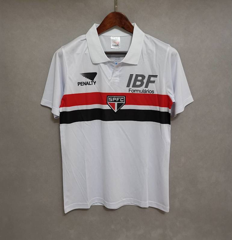 Maillot São Paulo Domicile 91/92