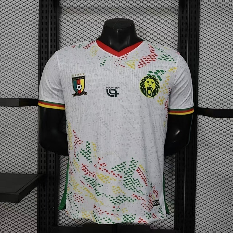 Maillot Cameroun Extérieur Player Version Coupe du Monde 2026