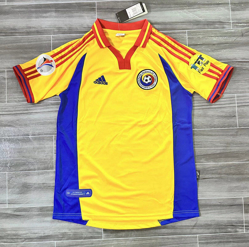 Maillot Roumanie Rétro 2000 (2)
