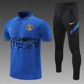 Polo FC Barcelone Bleu