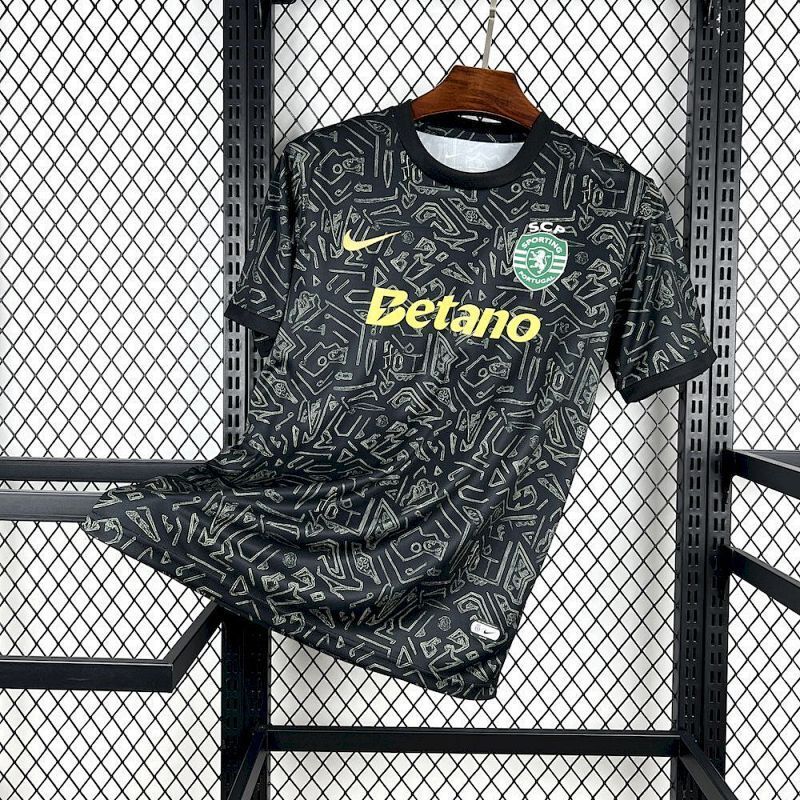 Maillot Sporting CP Noir Édition spéciale 25/26