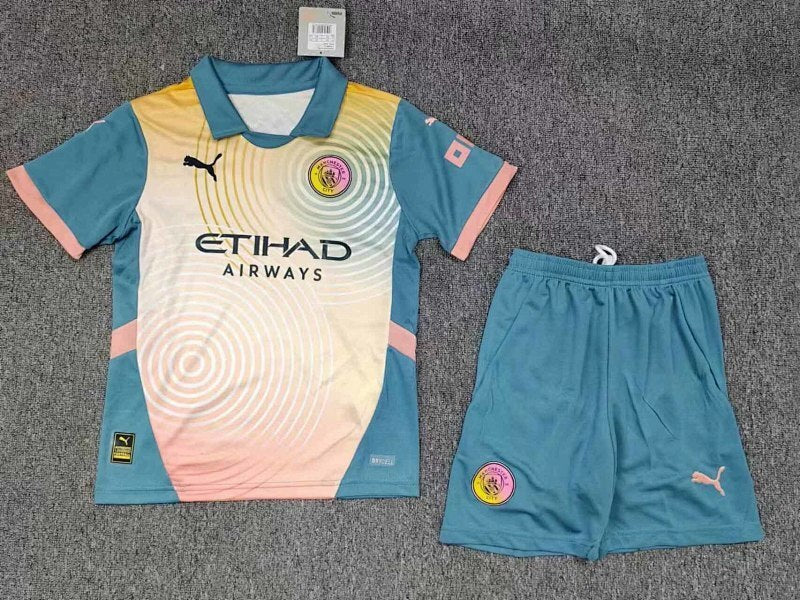 Ensemble Enfant Manchester City Fourth 24/25