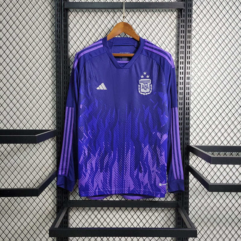 Maillot Sleeved Stars Argentine Extérieur Manches Longues 25/26