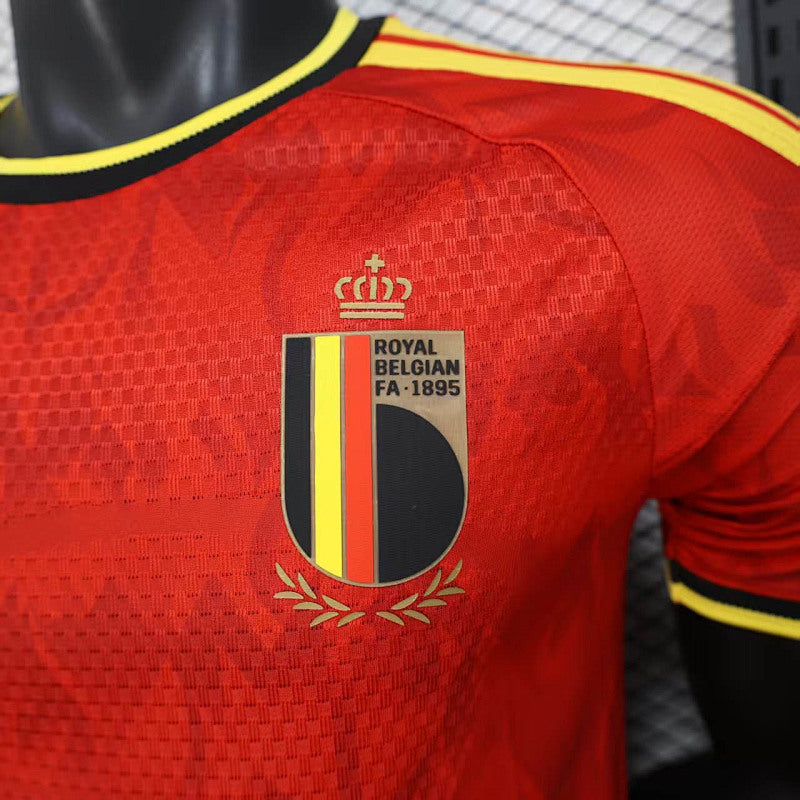 Maillot Belgique Domicile Player Version Coupe du Monde 2026