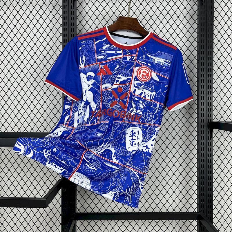 Camiseta Fortuna Düsseldorf Uniform Azul Edición Especial 24/25