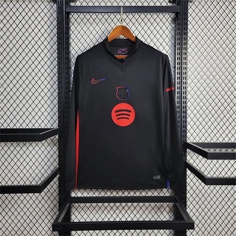 Maillot FC Barcelone Extérieur Manches Longues 24/25