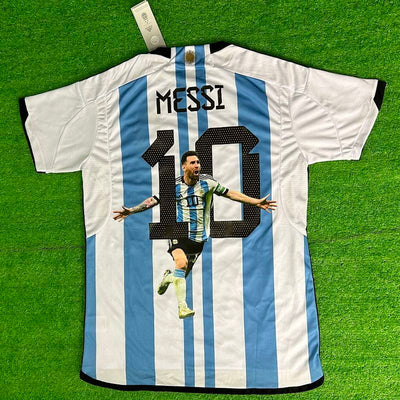 Maillot Argentine Champion Messi Édition spéciale 2022