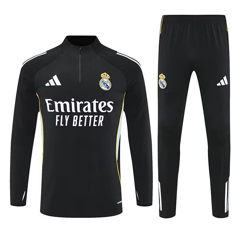 Survêtement Real Madrid Noir 25/26 (4)