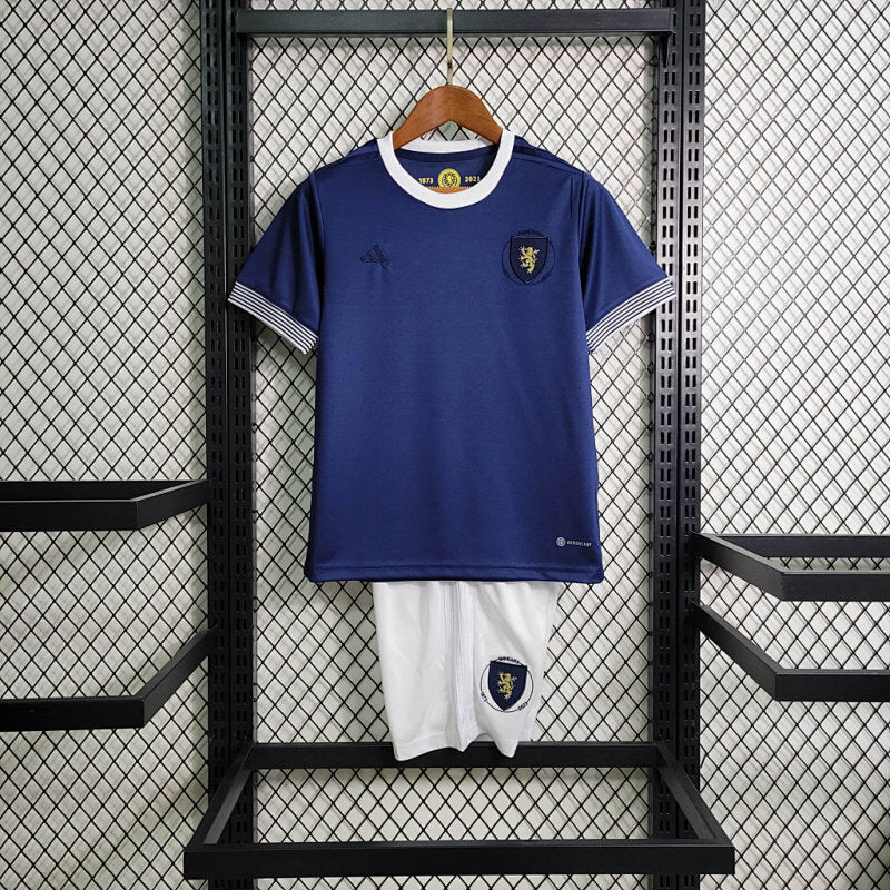 Maillot Écosse Bleu Enfant 23/24