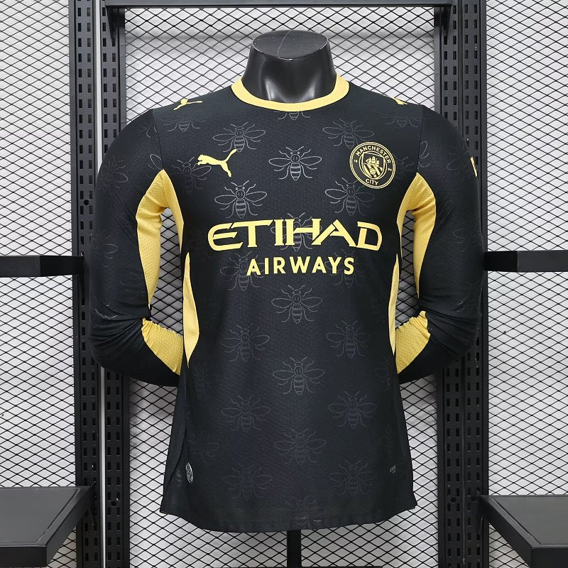 Maillot Manchester City Extérieur Manches Longues 26/27