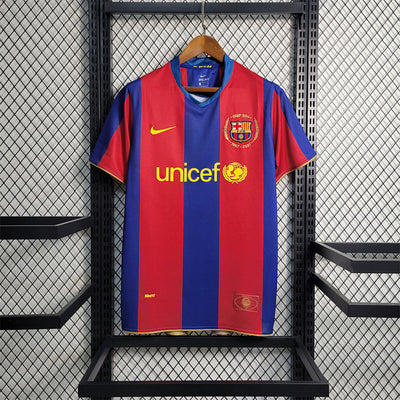 Maillot FC Barcelone Domicile Rétro 2007/08