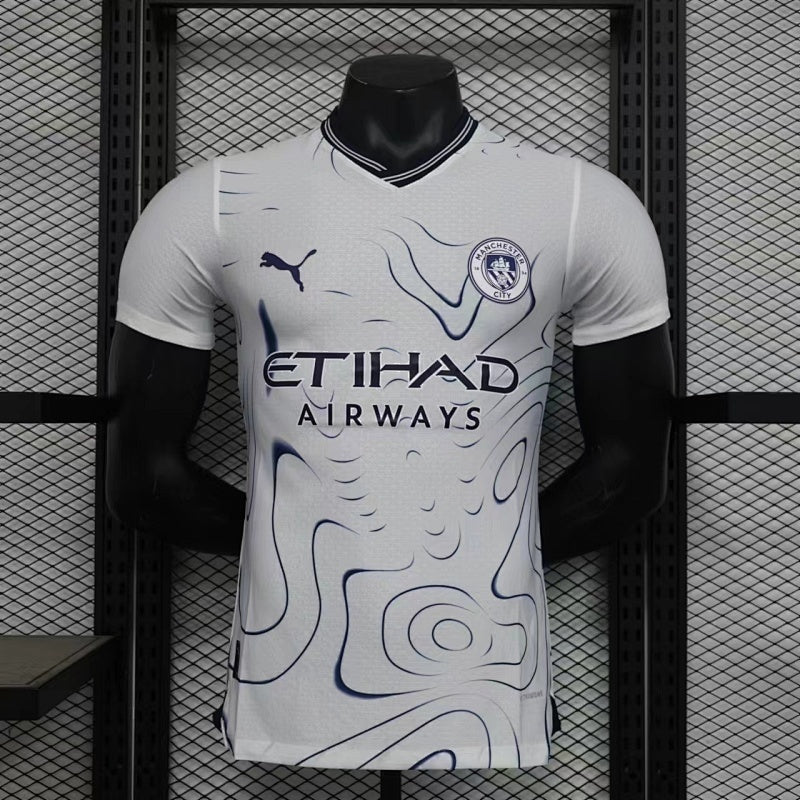 Maillot Manchester City Blanc Player Version 24/25