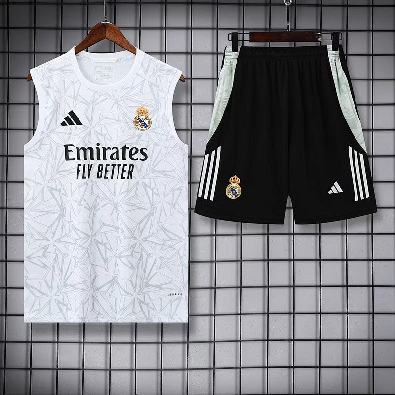 Débardeur Real Madrid Blanc 25/26 (4)
