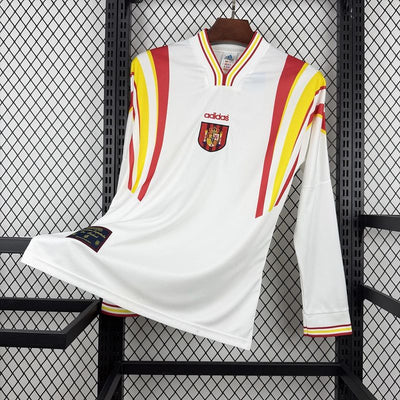 Maillot Espagne Vintage T Extérieur Rétro 1996