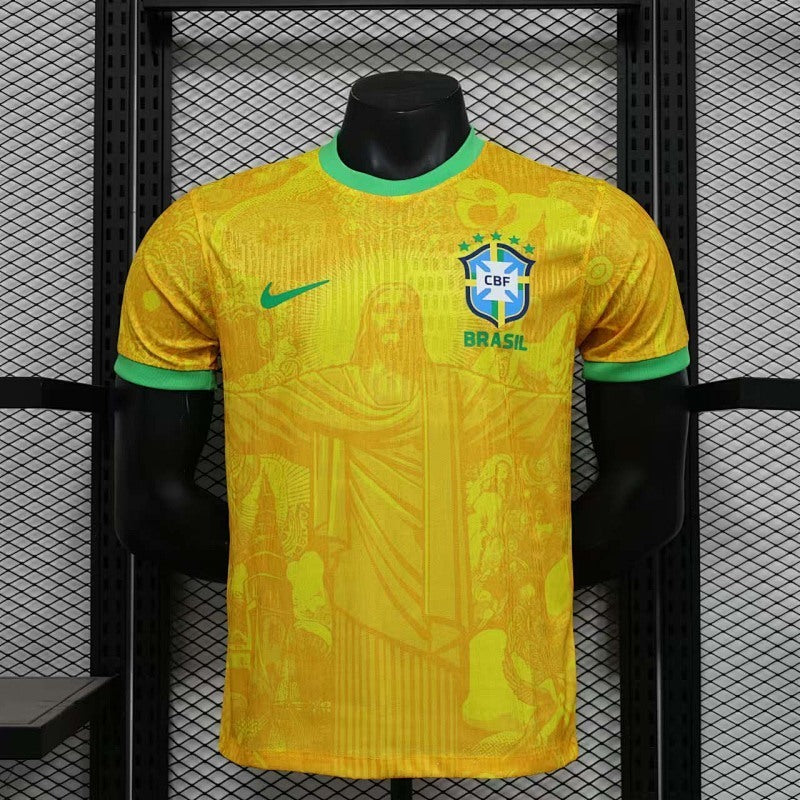 Maillot Brazil Jesus Redeemer Édition spéciale Player Version 25/26