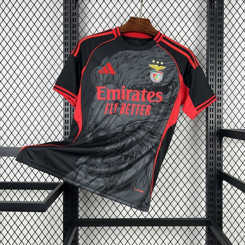 Maillot Benfica Noir 25/26
