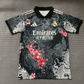 Maillot Real Madrid Dragon Flower Noir Édition spéciale 25/26