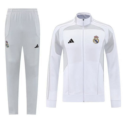 Chándal Real Madrid Gris&Blanco 25/26