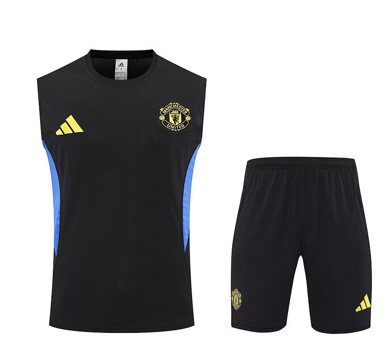 Débardeur Manchester United Noir&Bleu 25/26