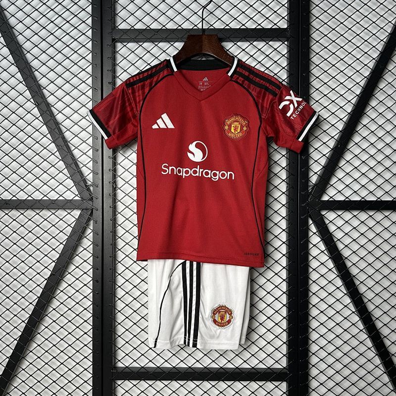 Ensemble Enfant Manchester United Domicile 25/26