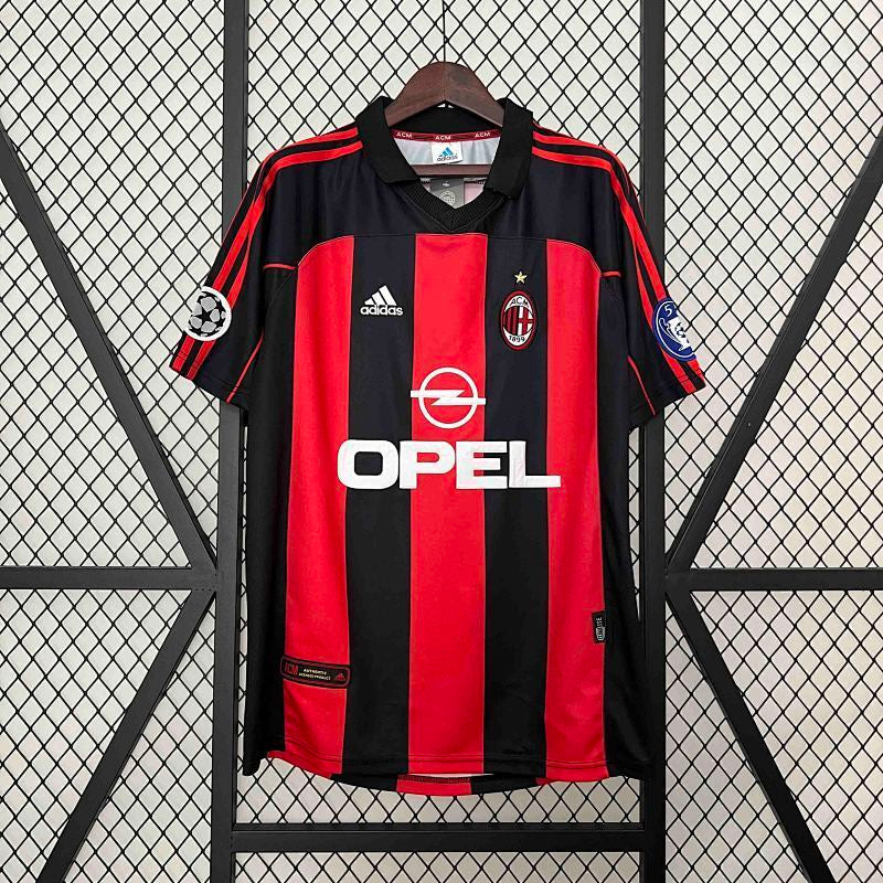 AC Milan Home Retro Jersey 00/01