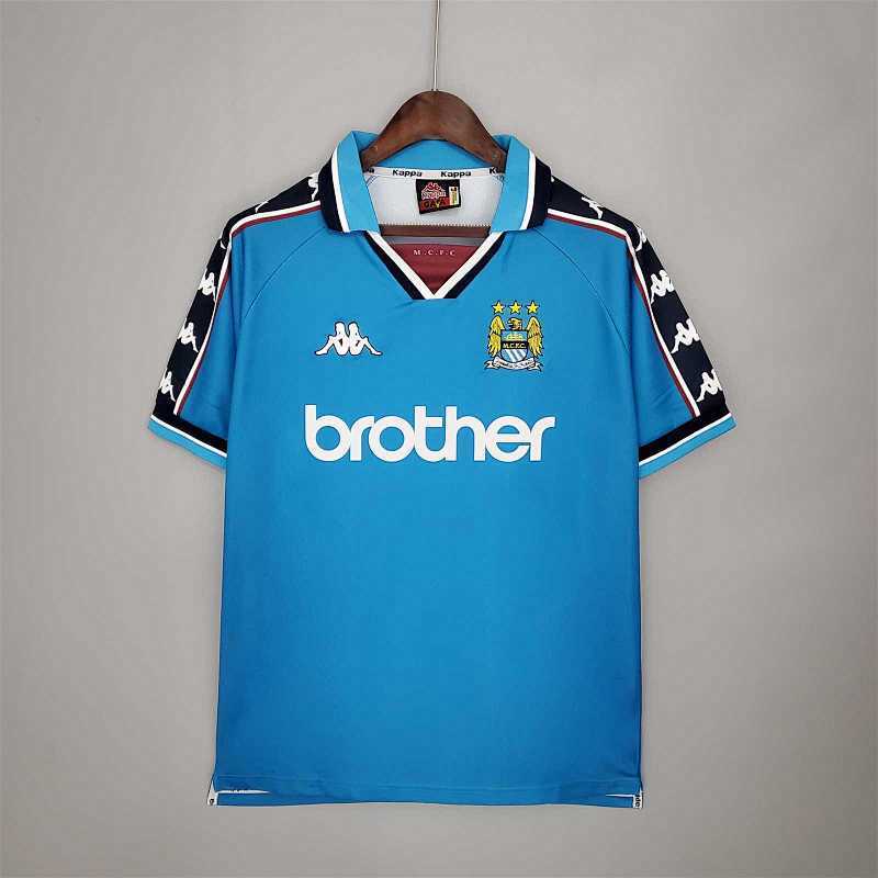 Maillot Manchester City Domicile Rétro 1997/99