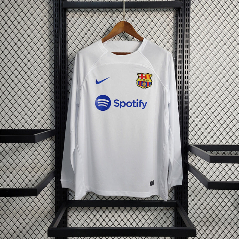 Maillot FC Barcelone Extérieur Manches Longues 23/24