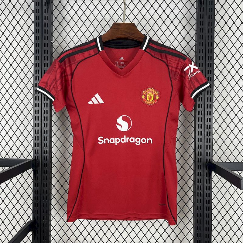 Maillot Femme Manchester United Domicile 25/26
