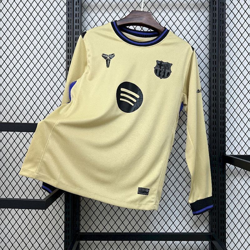 Maillot FC Barcelone Extérieur Manches Longues 25/26