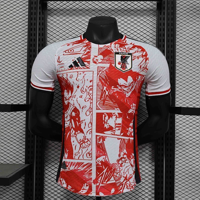 Maillot Japon Rouge Player Version 2024