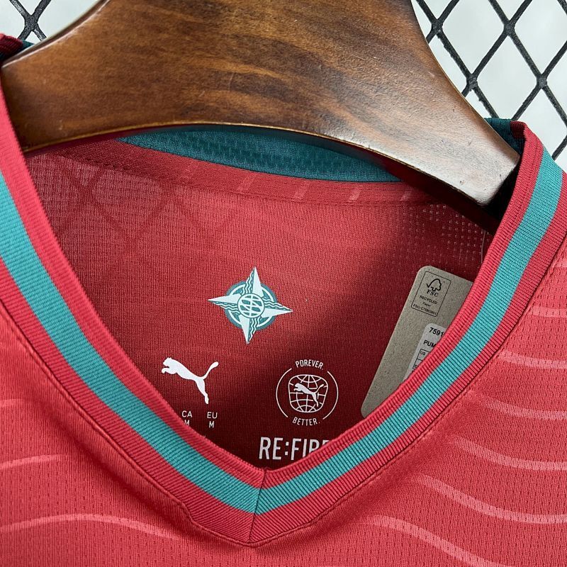 Maillot Portugal Domicile Manches Longues Coupe du Monde 2026