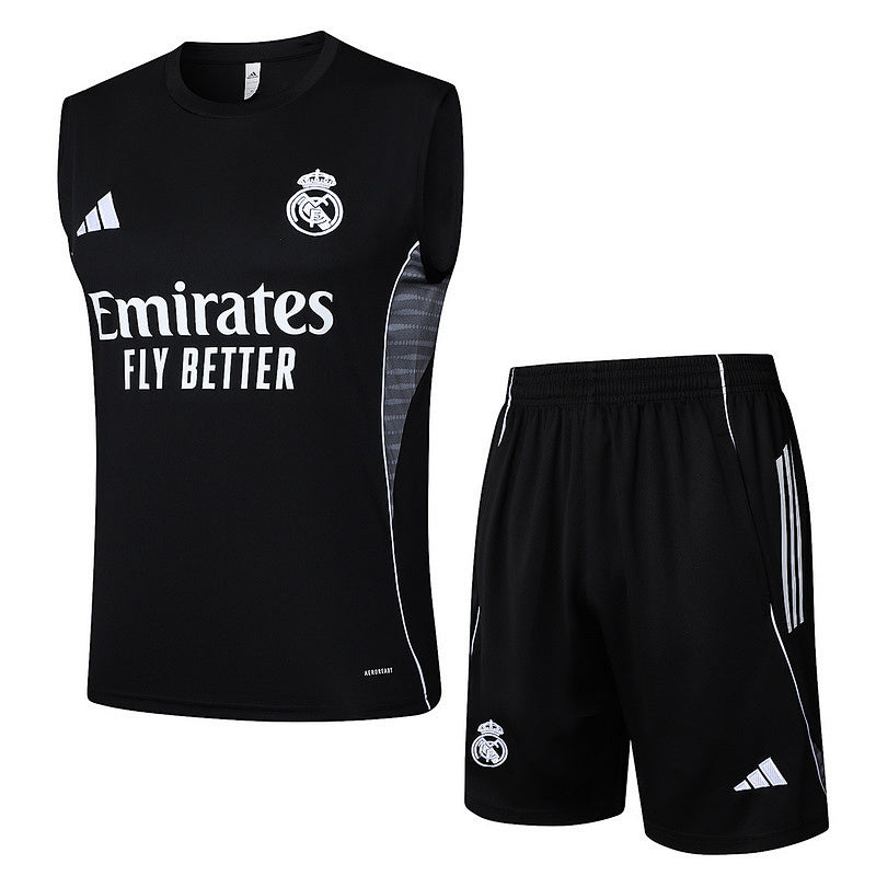 Débardeur Real Madrid Noir 25/26 (2)