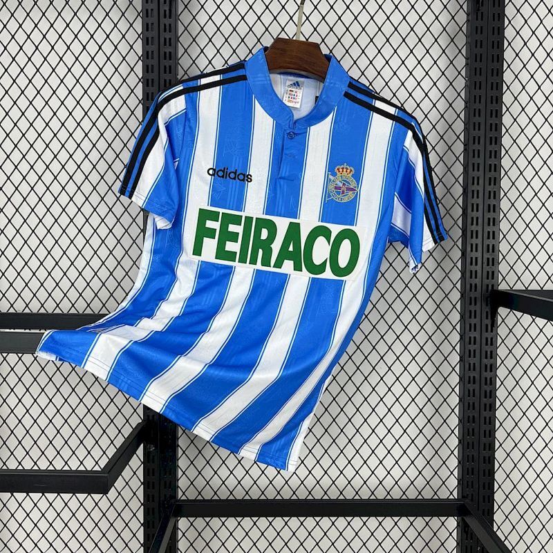 Maillot Deportivo La Coruna Domicile Rétro 97/98