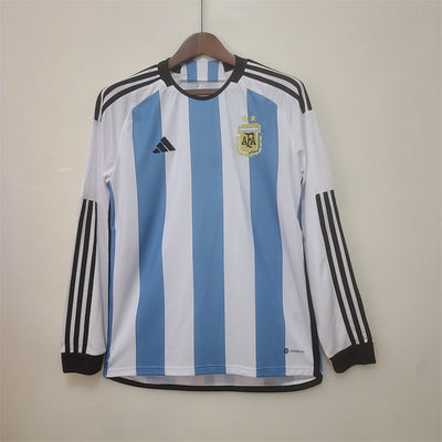 Maillot Argentine Domicile Manches Longues 2022