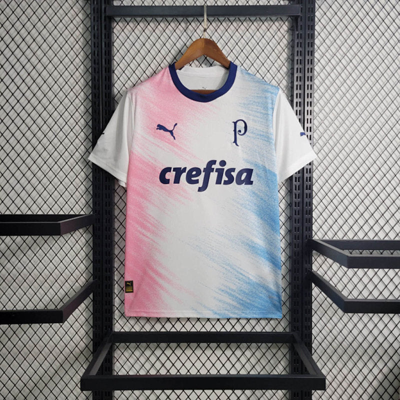 Maillot Palmeiras Rose Blanc 23/24