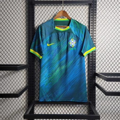 Maillot Brésil Vert Prématch 2023